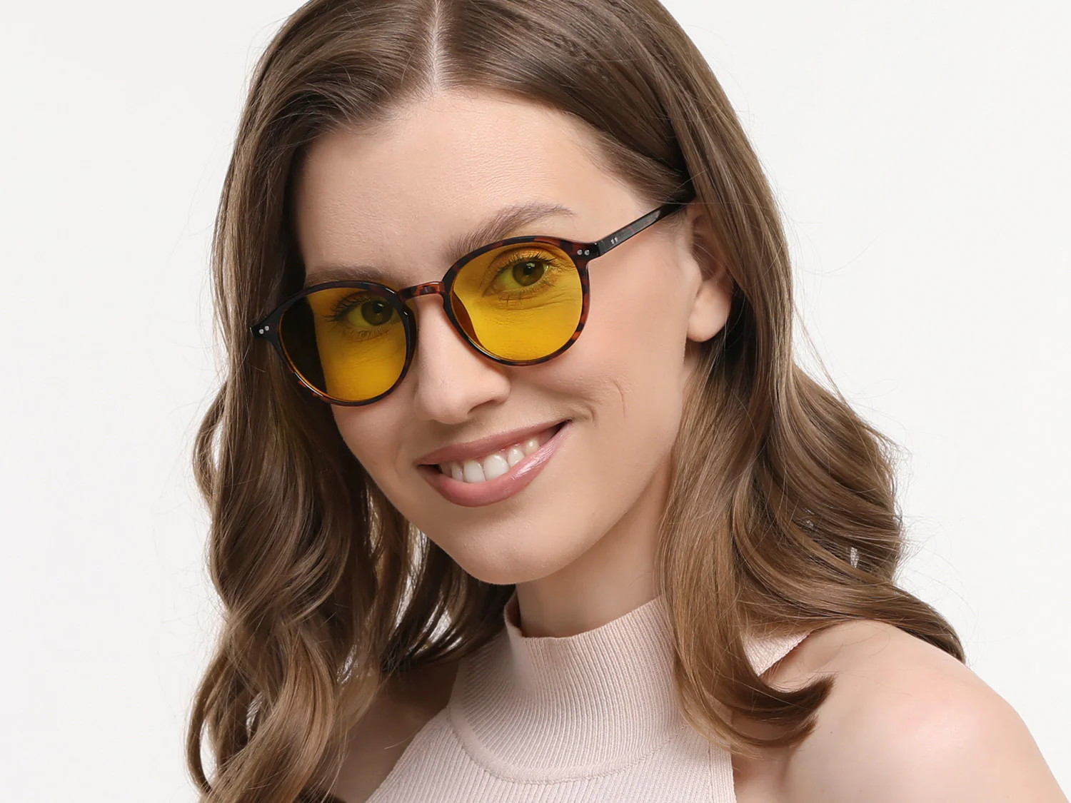 Capri Work+Play - Arbeitsplatz/Gaming Blueblocker Brille Tortoise - Image 4