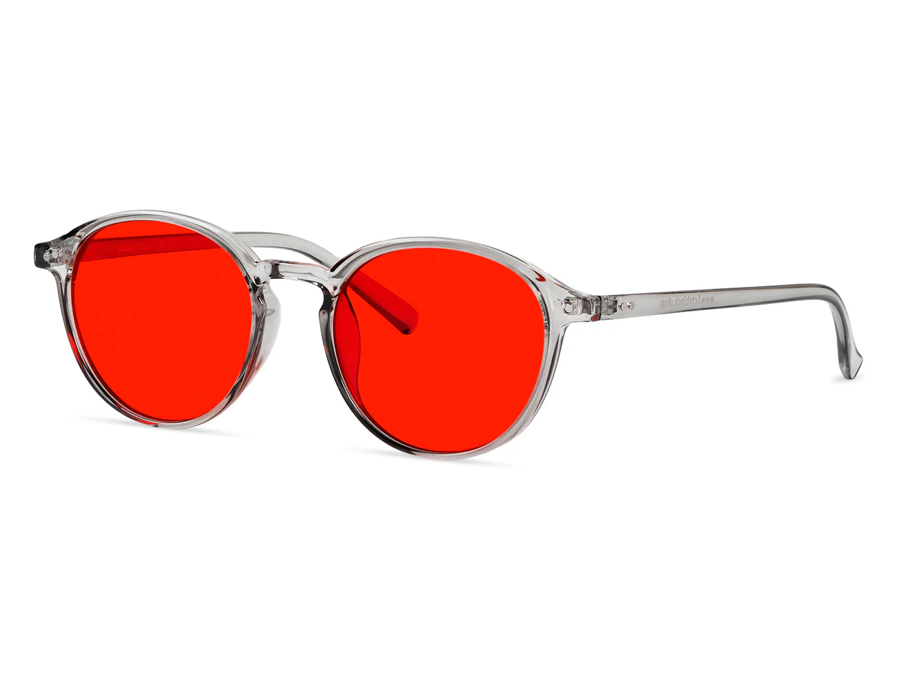 Capri Dark - Blueblocker Brille Grau-Transparent
