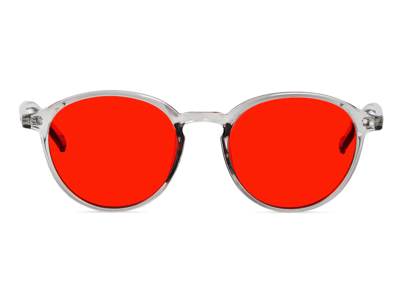 Capri Dark - Blueblocker Brille Grau-Transparent - Image 2