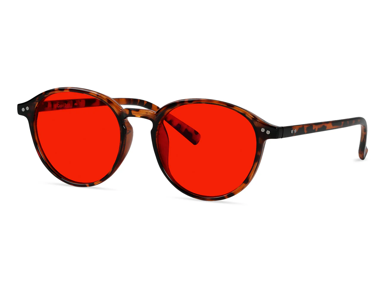 Capri Dark - Blueblocker Brille Tortoise
