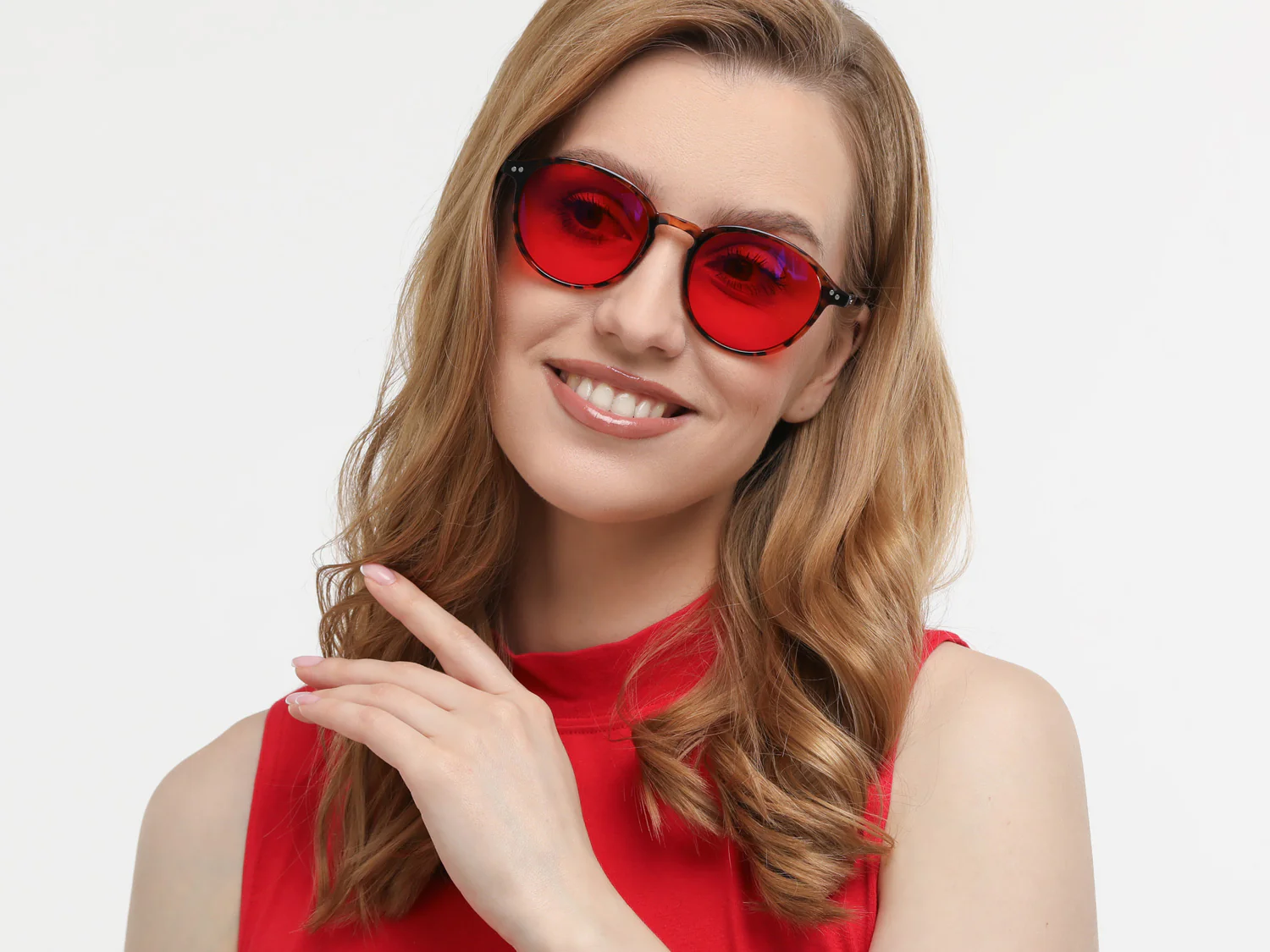 Capri Dark - Blueblocker Brille Tortoise - Image 4